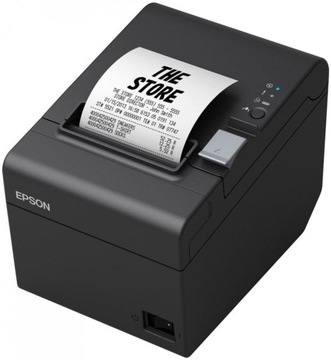 Принтер этикеток Epson TM-T20III, 203 dpi, 250 мм/с, локальная сеть, черный