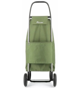 Тележка для покупок Rolser полиэстер 43 литра зеленая