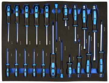 Вставка – набор отверток из 21 предмета.