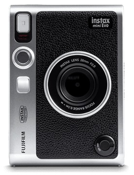 Камера FUJIFILM Instax Mini Evo, черный и серебристый