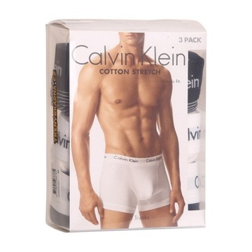 CALVIN KLEIN BOKSERKI 3P CLASSIC FIT U2662G IOT L