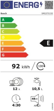 Посудомоечная машина BOSCH SMI2ITS33E
