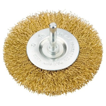 Szczotka druciana tarczowa do wiertarki 100 mm