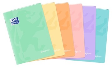 Блокнот Oxford Easybook Pastel А4/60к, сетка, микс цветов