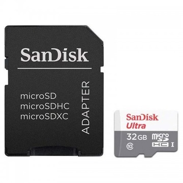 SANDISK 32 ГБ micro SD HC CL10 ULTRA 100 МБ/с UHS-1+