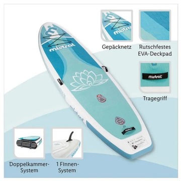 Доски Mistral Yoga SUP 11 футов 3,35 см