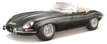 BBURAGO metal.1:18 JAGUAR E-TYPE CABRIO 24cm