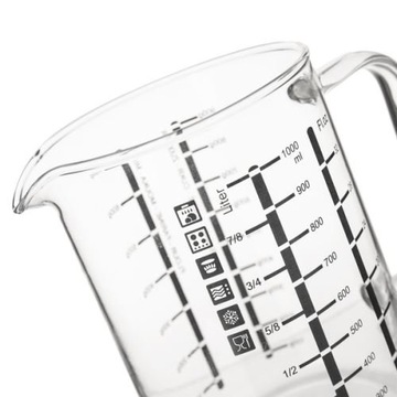 SIMAX ТЕРМОСТОЙКИЙ КУВШИН, КУХОННАЯ МЕРКА, 1 Л