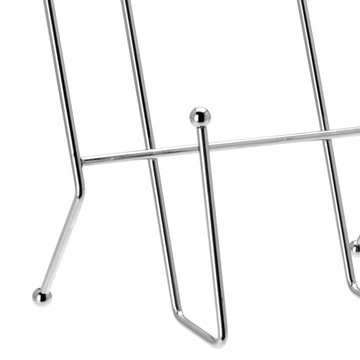 Металлическая подставка для кулинарной книги Планшет Серебро Сталь ПОДДЕРЖКА