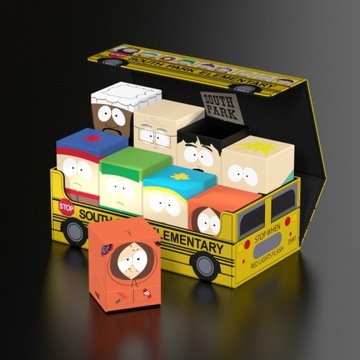 Squaroes - Collectors Case South Park - School Bus