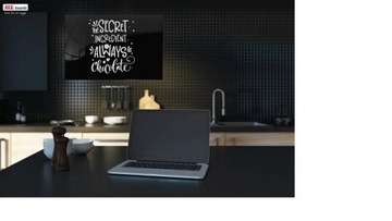 Магнитная стеклянная доска ЧЕРНАЯ 150х100 + БЕСПЛАТНО