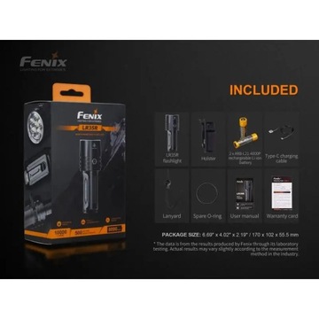 Fenix ​​LR35R рефлектор и фонарик-прожектор 10 000 лм