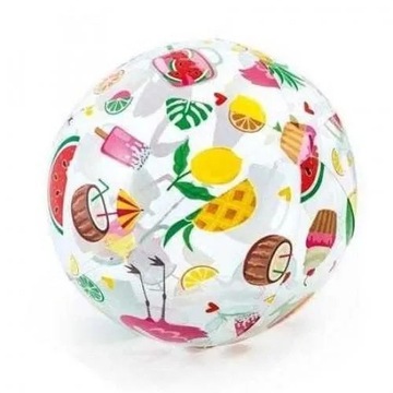 Надувной пляжный мяч АНАНАСЫ 51см INTEX