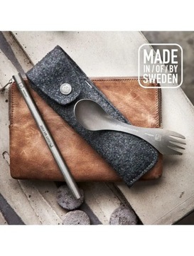 Титановый комплект Spork Straw Light My Fire