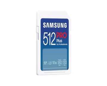 Карта памяти SD Samsung PRO Plus 512 ГБ MB-SD512SB со считывателем