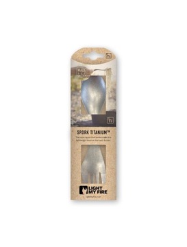 Lightweight Essentials Light My Fire Spork Титановая ложка, вилка, походный нож