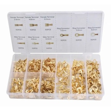 НЕИЗОЛИРОВАННЫЕ ЭЛЕКТРИЧЕСКИЕ РАЗЪЕМЫ 450 ШТ ASTA