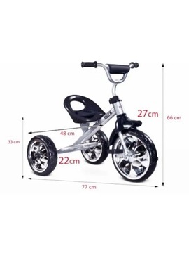 ЙОРКСКИЙ СИНИЙ 3-КОЛЕСНЫЙ ВЕЛОСИПЕД