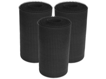 Сетка ограждения пластиковая 0,6х5 м, черная