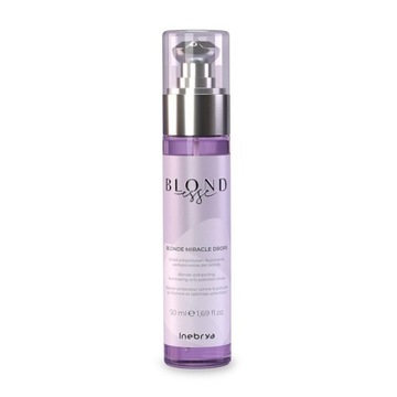 Inebrya Blondesse Blonde Miracle Drops nabłyszczające kropelki do wło P1