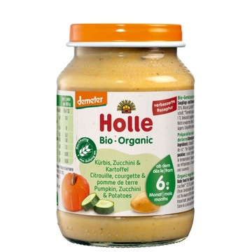 Obiadek HOLLE od 6 miesiąca 190 g warzywa