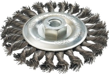 Проволочная щетка диск 115 мм x M14, INOX 57H596