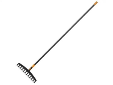 Грабли для травы FISKARS 12 зубьев универсальные 41x167 см SOLID 1003466 135066