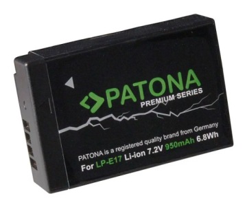 БАТАРЕЯ PATONA Premium LP-E17