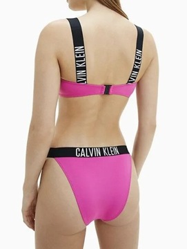 Dół od bikini Calvin Klein Swimwear RÓŻ XS