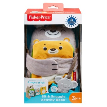 Fisher-Price Книжечка м'які тваринки GJD37