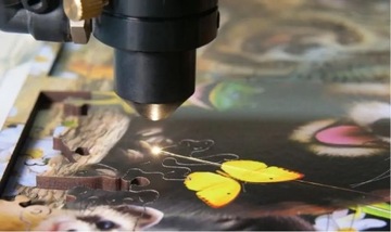 Пазл деревянный с фигурками - Викторианская улица, размер XL, 1010 деталей