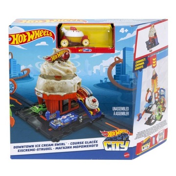 HOT WHEELS TOR CITY RAJDOWA LODZIARNIA HKX38