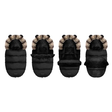 OUTLET Спальный мешок RicoKids черный 720008