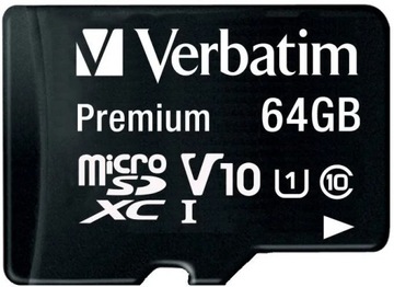 Verbatim 64 GB SD Micro (SDXC) Class 10