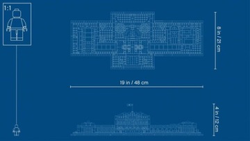 LEGO Architecture 21054 Архитектура 21054 Белый дом