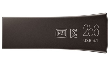 Флеш-накопитель Samsung BAR Plus USB3.1 256 ГБ Титановый серый