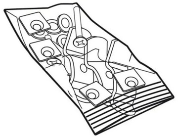 Комплект крепления кофра для мотоцикла SHAD SH40