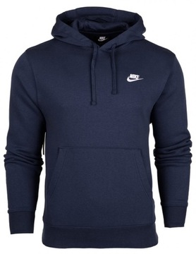 Bluza męska Nike NSW Club Hoodie granatowa BV2654 410 Bluza męska Nike NSW