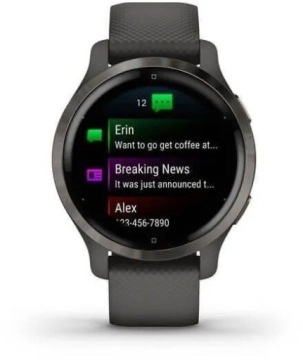 Garmin Venu 2S GPS Частота пульса SpO2 Серый сон