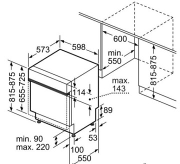 Посудомоечная машина BOSCH SMI2ITS33E