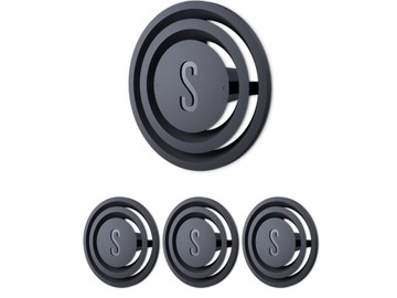 Odświeżacz Powietrza Zapach do Wentylatora Black Orchid ZESTAW 4 szt