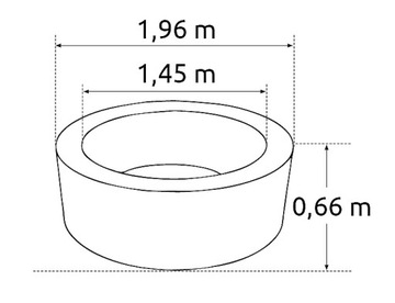 Basen Intex SPA Jacuzzi 28482 dla 4 osób
