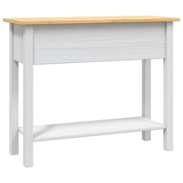 Консоль VidaXL, матовый белый, 34,5 x 73 x 90 см
