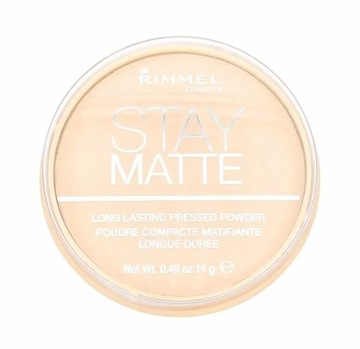 Прессованная пудра RIMMEL STAY MATTE - 001 ПРОЗРАЧНАЯ 14г