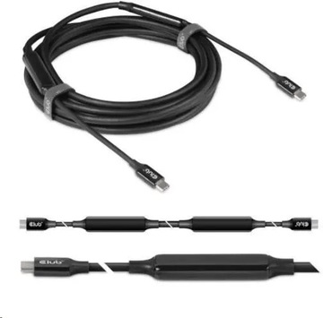 CLUB3D CAC-1535 USB-кабель 5 м USB 3.2 Gen 2 (3.1 Gen 2) USB C Черный