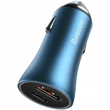 Автомобильное зарядное устройство USB type C Baseus 3000 мА