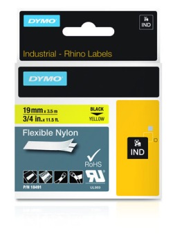 DYMO Rhino 18491 Нейлоновая 19-миллиметровая лента Genuine