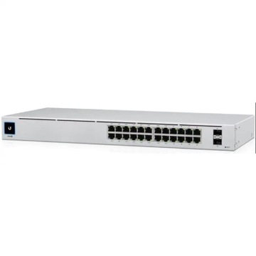 Ubiquiti UniFi USW-24-POE, 24 x RJ45 1000 Мбит/с белый
