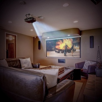 Потолочный кронштейн для проектора 22см 10кг белый