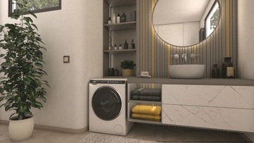 Отдельностоящая стиральная машина Haier Mini Inverter HW50-BP12307-S